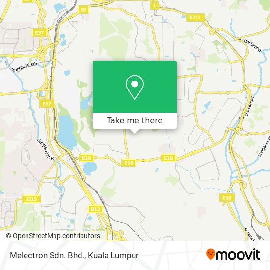 Melectron Sdn. Bhd. map