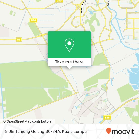 Peta 8 Jln Tanjung Gelang 30 / 84A, 42450 Shah Alam