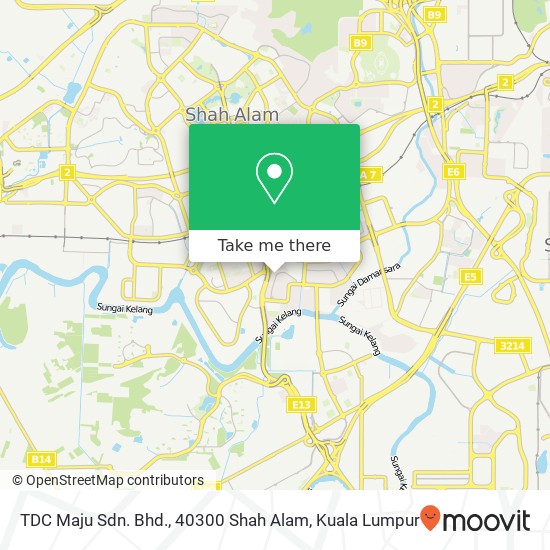 TDC Maju Sdn. Bhd., 40300 Shah Alam map