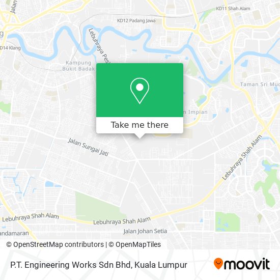 P.T. Engineering Works Sdn Bhd map