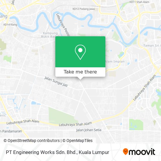Peta PT Engineering Works Sdn. Bhd.