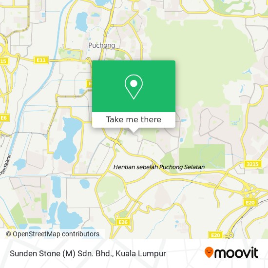 Sunden Stone (M) Sdn. Bhd. map