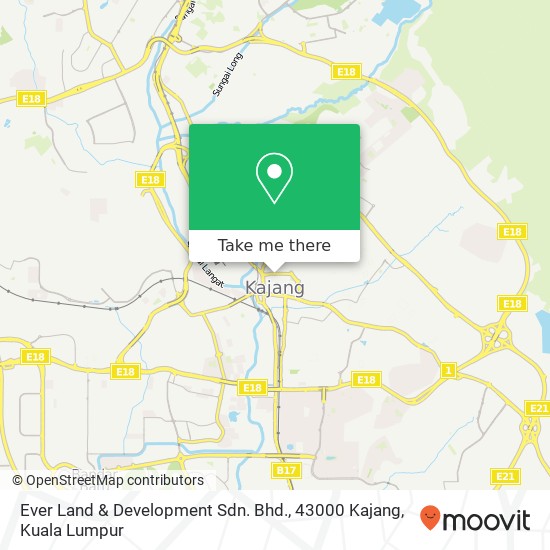 Ever Land & Development Sdn. Bhd., 43000 Kajang map