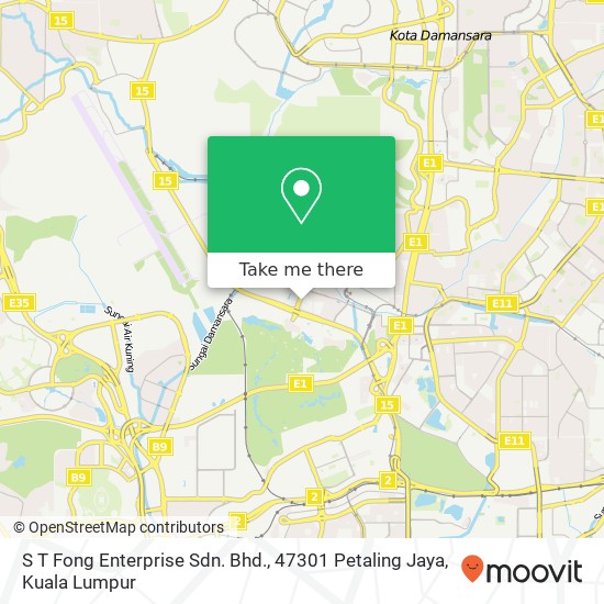 Peta S T Fong Enterprise Sdn. Bhd., 47301 Petaling Jaya