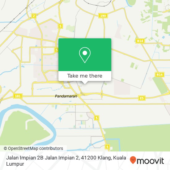Jalan Impian 2B Jalan Impian 2, 41200 Klang map