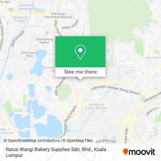 Ratus Wangi Bakery Supplies Sdn. Bhd. map