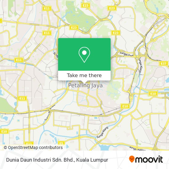 Dunia Daun Industri Sdn. Bhd. map