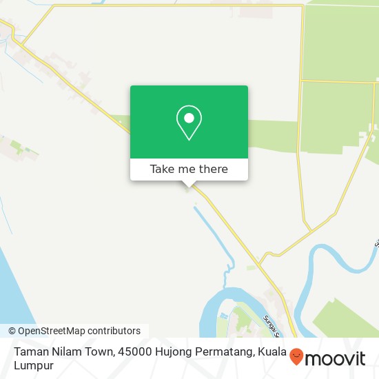 Taman Nilam Town, 45000 Hujong Permatang map