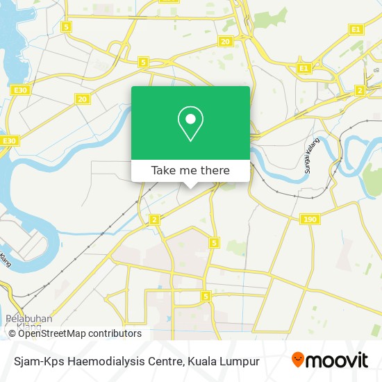 Sjam-Kps Haemodialysis Centre map