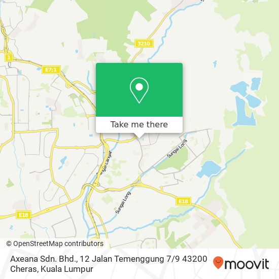 Peta Axeana Sdn. Bhd., 12 Jalan Temenggung 7 / 9 43200 Cheras