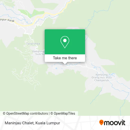 Maninjau Chalet map