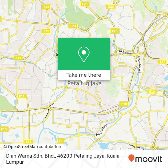 Dian Warna Sdn. Bhd., 46200 Petaling Jaya map