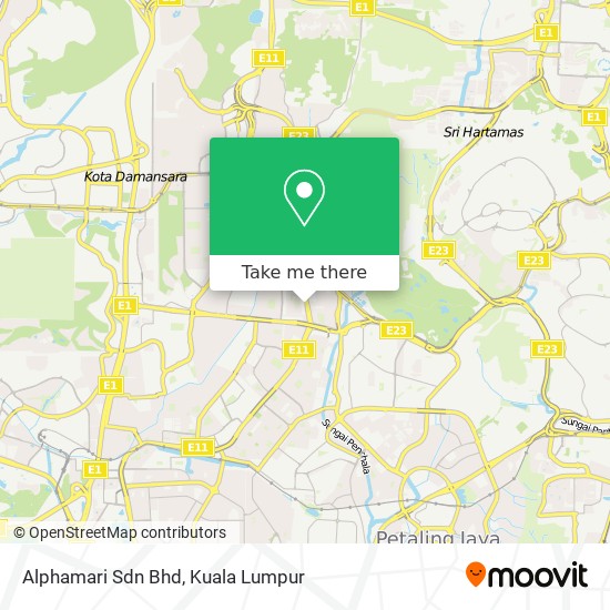 Alphamari Sdn Bhd map