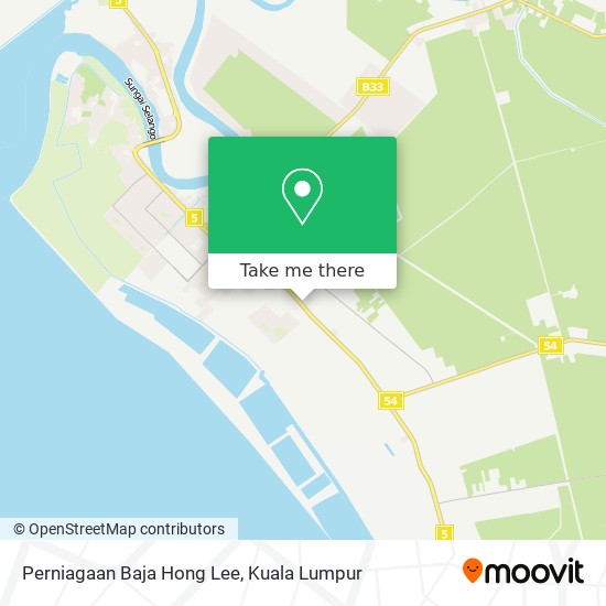 Peta Perniagaan Baja Hong Lee