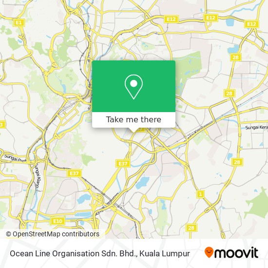 Ocean Line Organisation Sdn. Bhd. map