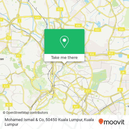 Mohamed Ismail & Co, 50450 Kuala Lumpur map