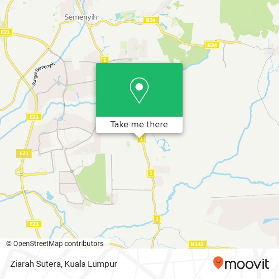Ziarah Sutera map