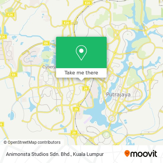 Animonsta Studios Sdn. Bhd. map