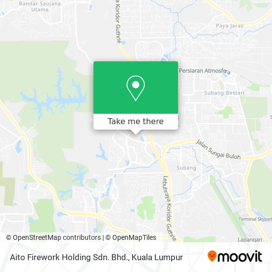 Peta Aito Firework Holding Sdn. Bhd.