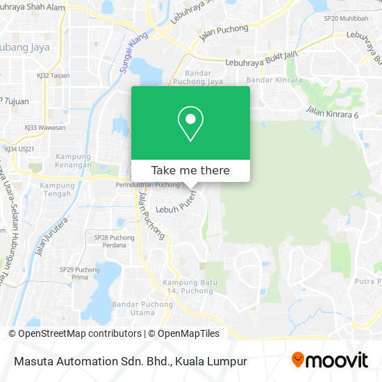 Masuta Automation Sdn. Bhd. map
