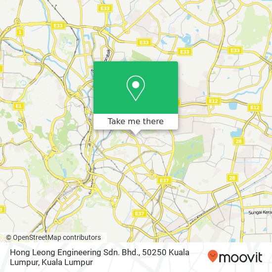 Hong Leong Engineering Sdn. Bhd., 50250 Kuala Lumpur map
