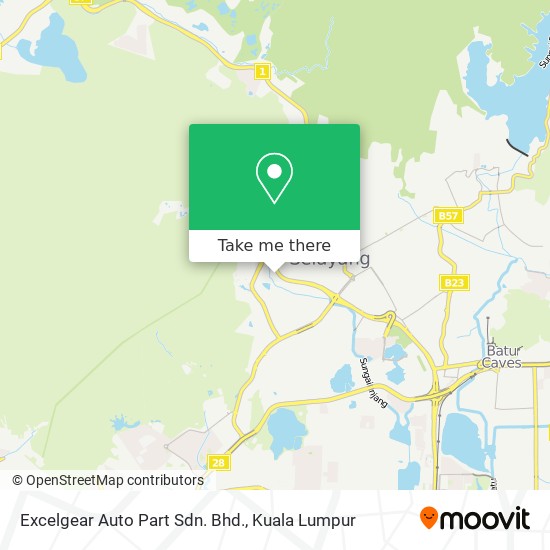 Excelgear Auto Part Sdn. Bhd. map