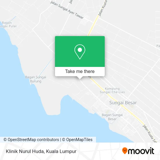 Klinik Nurul Huda map