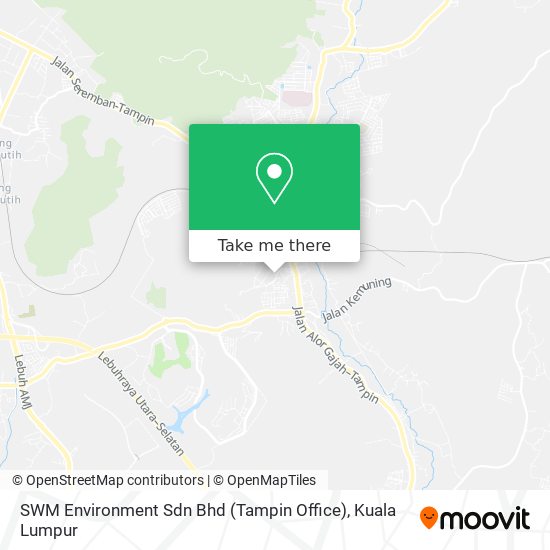 Peta SWM Environment Sdn Bhd (Tampin Office)