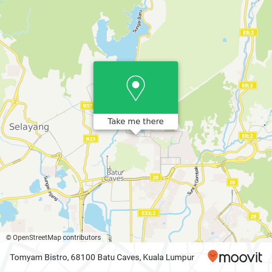 Tomyam Bistro, 68100 Batu Caves map