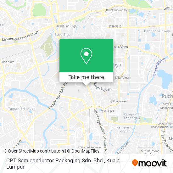 CPT Semiconductor Packaging Sdn. Bhd. map