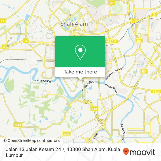 Jalan 13 Jalan Kesum 24 /, 40300 Shah Alam map