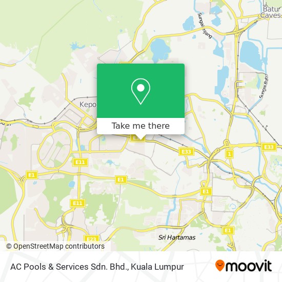 AC Pools & Services Sdn. Bhd. map