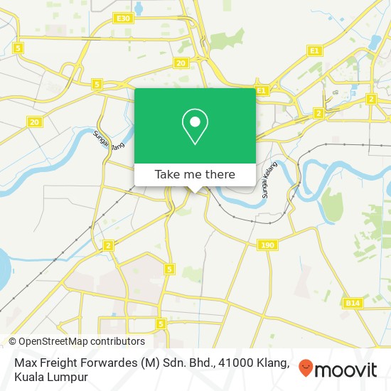 Max Freight Forwardes (M) Sdn. Bhd., 41000 Klang map