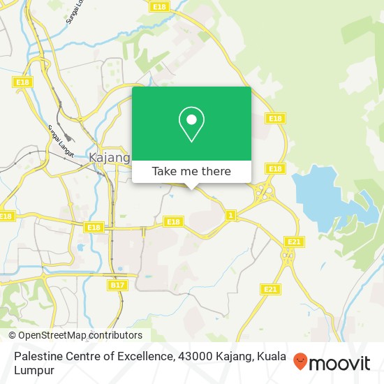 Palestine Centre of Excellence, 43000 Kajang map