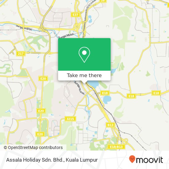 Assala Holiday Sdn. Bhd. map
