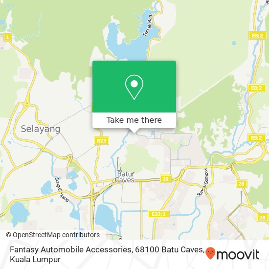 Fantasy Automobile Accessories, 68100 Batu Caves map