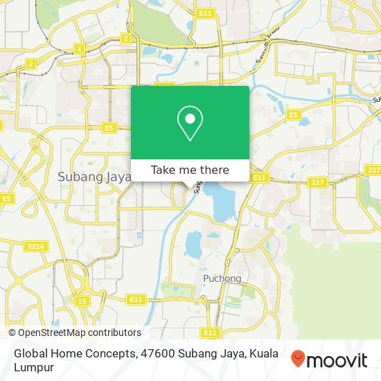 Global Home Concepts, 47600 Subang Jaya map