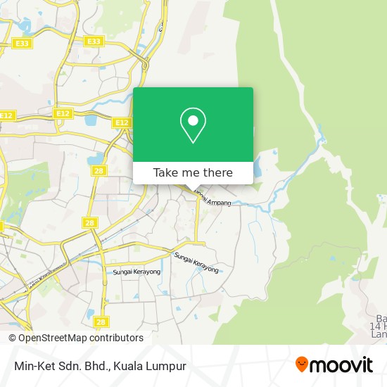Min-Ket Sdn. Bhd. map