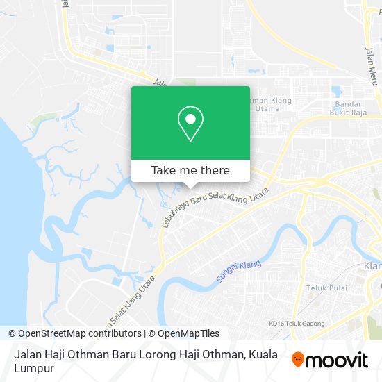 Jalan Haji Othman Baru Lorong Haji Othman map