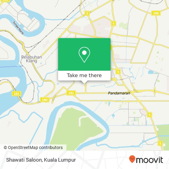 Shawati Saloon map