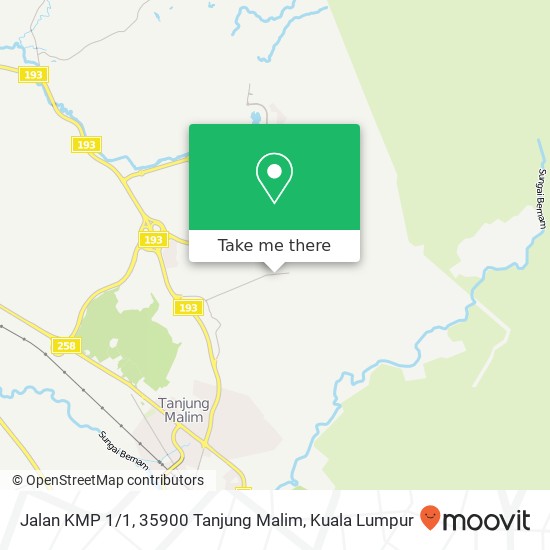 Jalan KMP 1 / 1, 35900 Tanjung Malim map