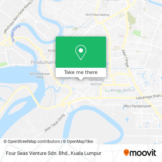 Four Seas Venture Sdn. Bhd. map