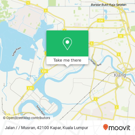 Jalan / / Musran, 42100 Kapar map