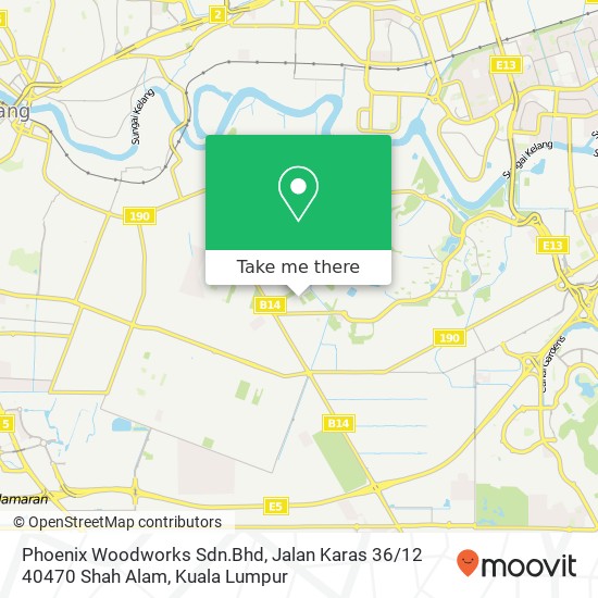 Phoenix Woodworks Sdn.Bhd, Jalan Karas 36 / 12 40470 Shah Alam map