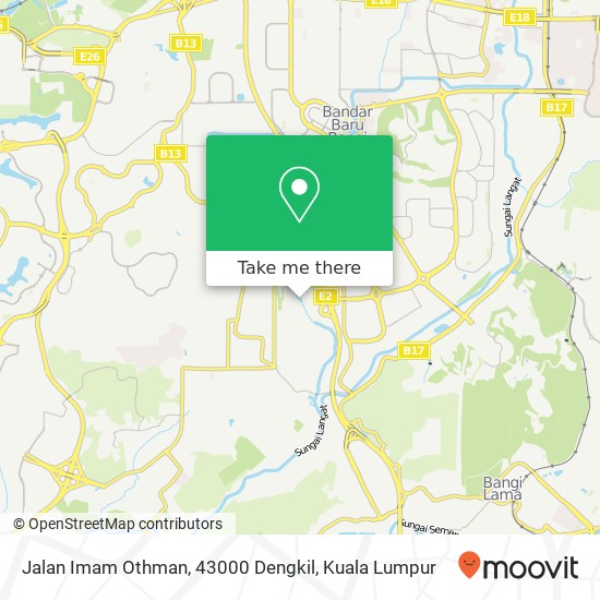 Jalan Imam Othman, 43000 Dengkil map