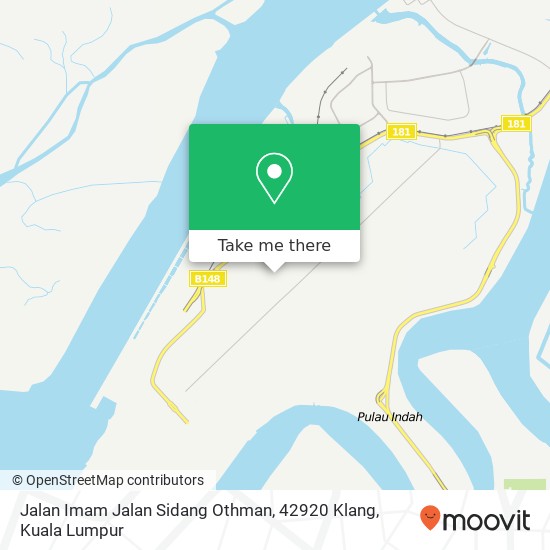 Peta Jalan Imam Jalan Sidang Othman, 42920 Klang