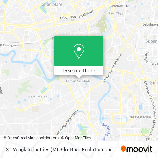 Sri Vengk Industries (M) Sdn. Bhd. map