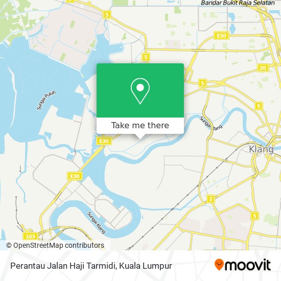 Perantau Jalan Haji Tarmidi map