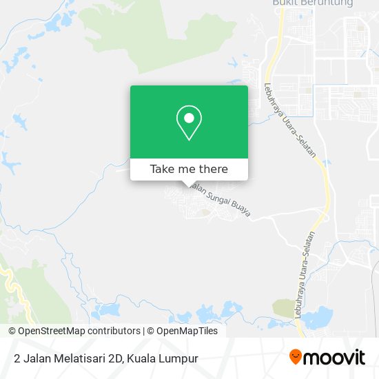 Peta 2 Jalan Melatisari 2D