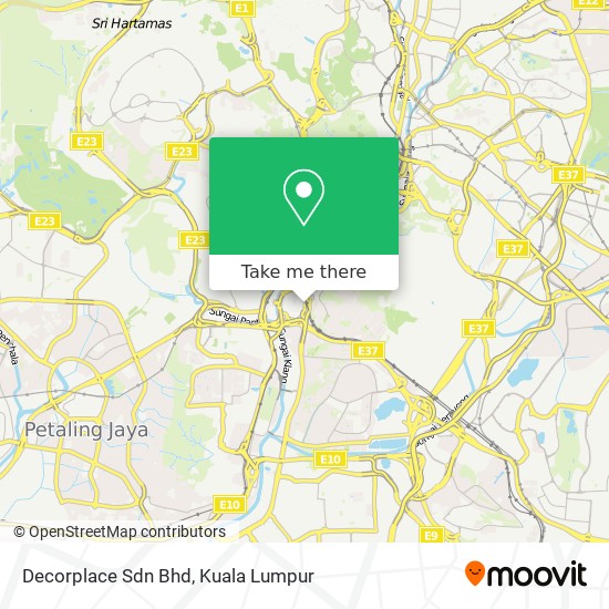 Decorplace Sdn Bhd map